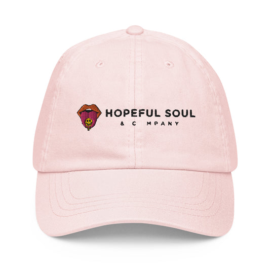 Hopeful Soul & Co + Tongue Out Pastel Baseball Hat