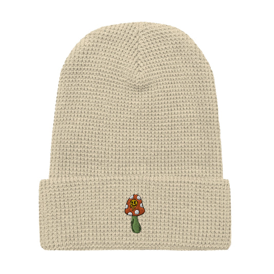 Hopeful Soul & Co + Stitched Smiley Shroom Waffle Beanie